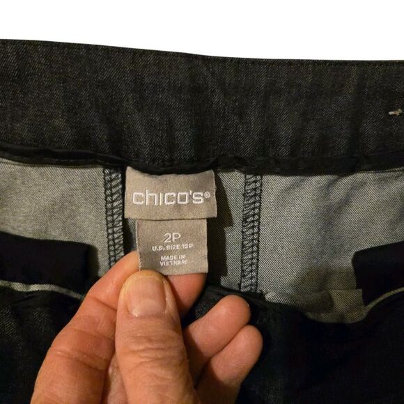 Chico's Dress Pant Size 2P, US 12P Capsule Wardrobe Business Casual - Picture 3 of 6